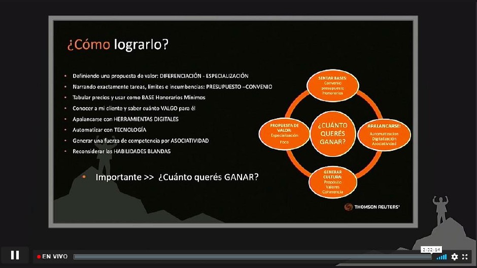 Presentación en el segmento para contadores del Conecta 2022.