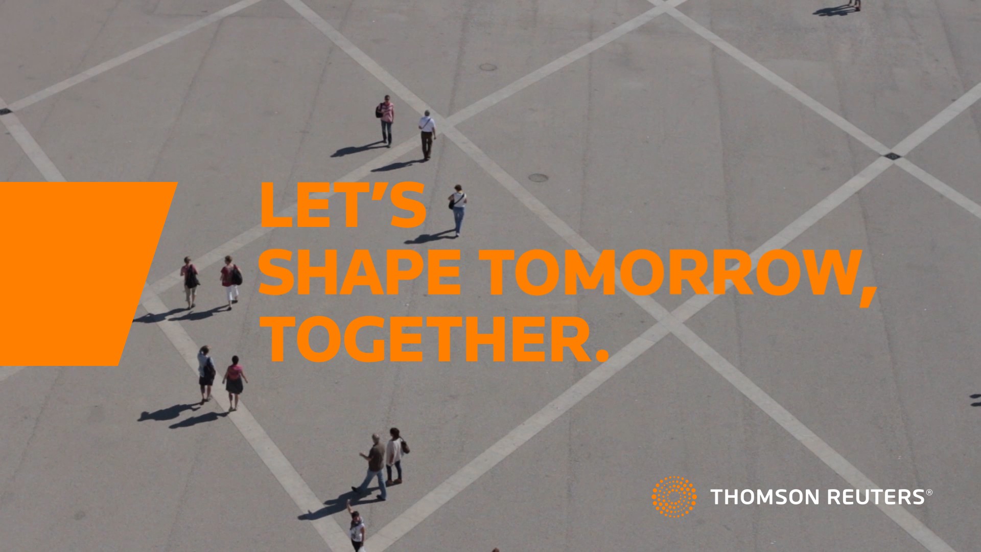 Let's shape tomorrow, together