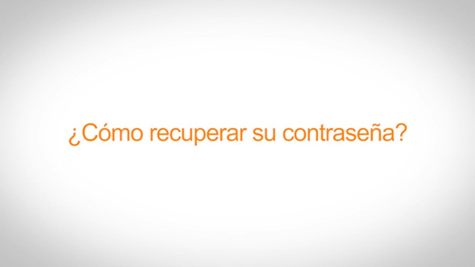 Recuperar contraseña